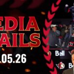 Brady Tkachuk, Ridly Greig, and Travis Green Postgame Media vs CAR