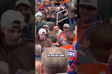 This redirect turned into a total disaster 💀 #oilers #nhl #hockey