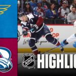 Blues vs. Avalanche | NHL Highlights | April 05, 2026