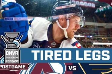 The Colorado Avalanche gas out in lurching loss to St. Louis Blues | DNVR Avalanche Postgame