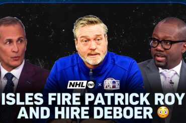 NHL on TNT Crew Reacts Live to HUGE Isles Coaching News 🤯