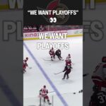 "WE WANT PLAYOFFS" 💯🗣️