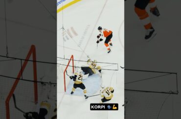 WHAT A GLOVE SAVE FROM KORPI!