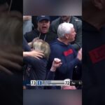 UConn guard Braylon Mullins with one of the most UNBELIEVABLE shots you will ever see 😱