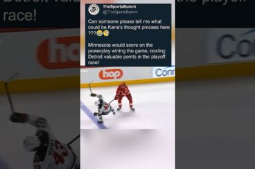 Old man showing his age🤦 #redwings #patrickkane #detroit #detroitredwings #nhl #hockey