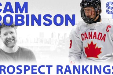 Cam Robinson: A peak at Elite Prospects prospect rankings.  Gavin McKenna headed to the worlds?
