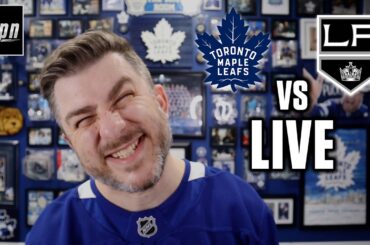 Toronto Maple Leafs vs Los Angeles Kings LIVE w/ Steve Dangle