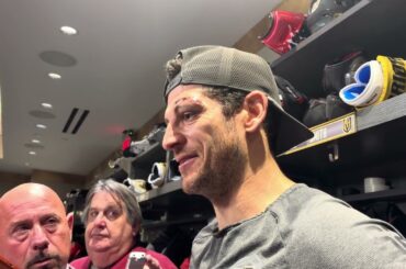 Nic Dowd on Scoring His First VGK Goal Against Washington