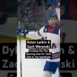 Dylan Larkin & Zach Werenski Combine For The Opening Goal For Team USA In The Semifinals