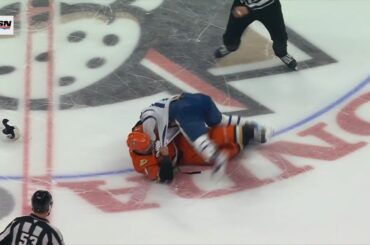 Max Domi Drops The Gloves With Radko Gudas