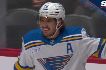 Robert Thomas Fills Net To Tally First Career Hat Trick