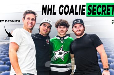 NHL GOALIE SECRETS | Interview with Dallas Stars Goalie Casey Desmith