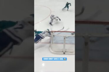 Simon Benoit Saves a Goal 🙅‍♂️