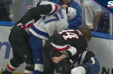 Sabres-Lightning Bad Blood Continues With First-Period Brawl