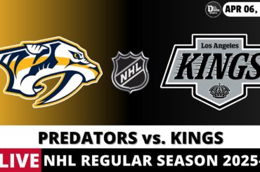 NASHVILLE PREDATORS VS LOS ANGELES KINGS LIVE 🏒 NHL Game Score Radio Play-by-Play