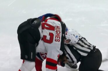 Luke Hughes Attacks Zachary Bolduc After Questionable Hit