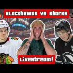 Blackhawks @ Sharks Livestream!