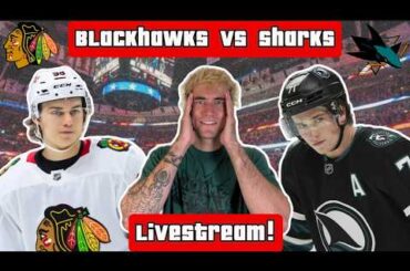 Blackhawks @ Sharks Livestream!