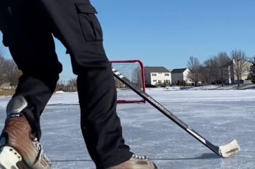 Outdoor Pond Hockey
