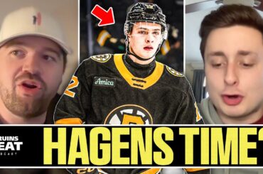 Do Bruins NEED to Call up James Hagens? | Bruins Beat