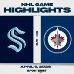 NHL Highlights | Jets vs. Kraken - April 6, 2026