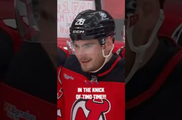 Meier Madness keeps us dancing!!!!! #shorts #njdevils #devilsvscanadiens #timomeier #marchmadness