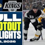 Nashville Predators at Los Angeles Kings | FULL Shootout Highlights - April 6, 2026