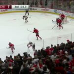 Hagel scores after subban makes a dirty play