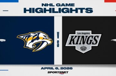 NHL Highlights | Predators vs. Kings - April 6, 2026