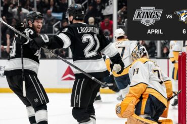 HIGHLIGHTS: Nashville Predators vs LA Kings | 04.06.26 v NSH