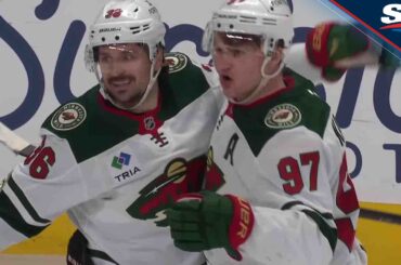 Kirill Kaprizov Pots Hat Trick vs. Red Wings