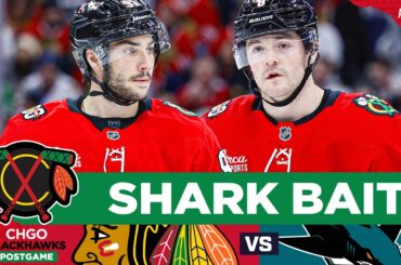 BLACKHAWKS POSTGAME: Donato & Nazar Hit 15 on the Season, Chicago FALLS to SJS | CHGO Blackhawks