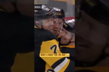 Sid and Geno Hit Milestones on the Same Goal 🐧