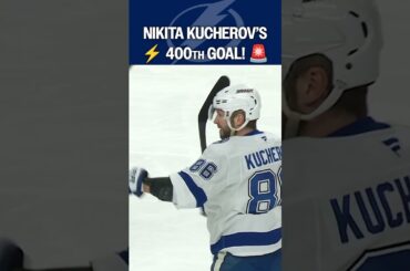 Kucherov CRUSHES Goal #4️⃣0️⃣0️⃣ ⚡