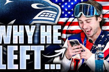 WE NOW KNOW WHY QUINN HUGHES DEMANDED TO LEAVE THE VANCOUVER CANUCKS…