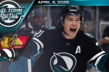San Jose Sharks vs Chicago Blackhawks - 4/6/2026 - Teal Town USA After Dark (Postgame)