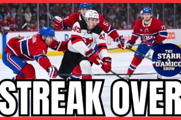 Habs CLINCH PLAYOFFS! Winning Streak Ends With Loss To Devils! LIVE Reaction 12PM