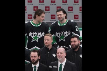 Justin Hryckowian and Mavrik Bourque can't remember the team mascot's name 😂