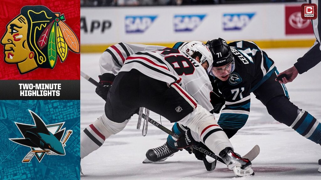 Chicago Blackhawks vs. San Jose Sharks (4/6/26) | Game Highlights | CHSN Blackhawks