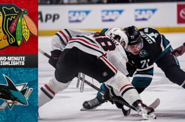 Chicago Blackhawks vs. San Jose Sharks (4/6/26) | Game Highlights | CHSN Blackhawks
