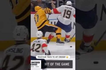 Matthew Tkachuk, Meet Sidney Crosby 💥