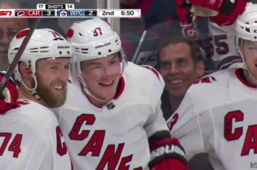 Andrei Svechnikov scores incredible lacrosse-style goal AGAIN