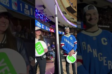 It’s a match 🫶 #nyr #hockey #polymarket #date