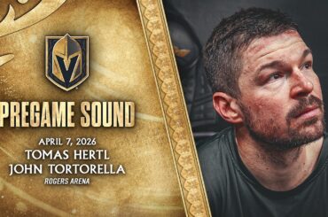 🎥 PREGAME SOUND: Hertl & Tortorella