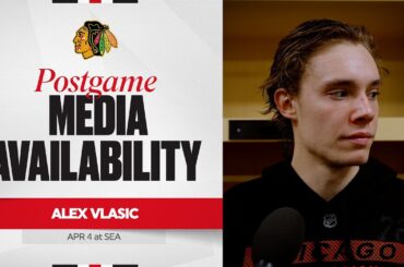 "We had everybody step up." | Alex Vlasic Postgame 4.4.2026