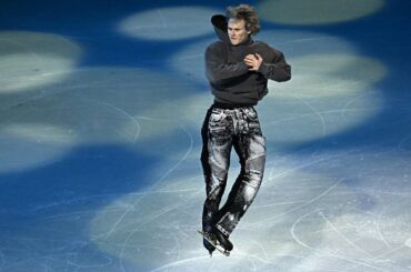 Ilia Malinin delivers powerful skate in Exhibition Gala