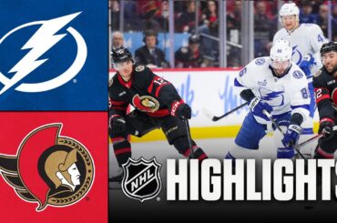 Lightning vs. Senators | NHL Highlights | April 07, 2026