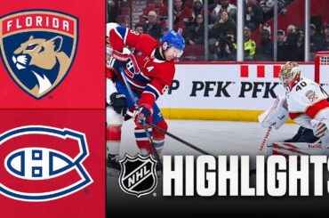 Panthers vs. Canadiens | NHL Highlights | April 07, 2026