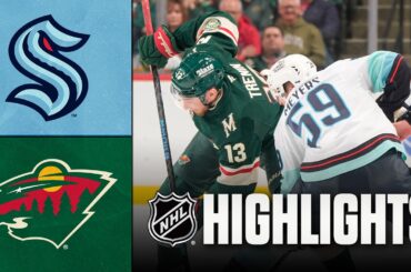 Kraken vs. Wild | NHL Highlights | April 07, 2026