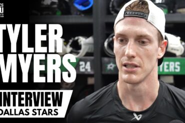 Tyler Myers Discusses Dallas Stars Impressions After Arriving in Dallas From Vancouver Trade